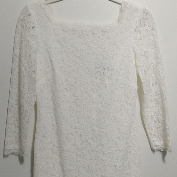 Adrianna Papell lace dress size 4 - Picture 2 of 16